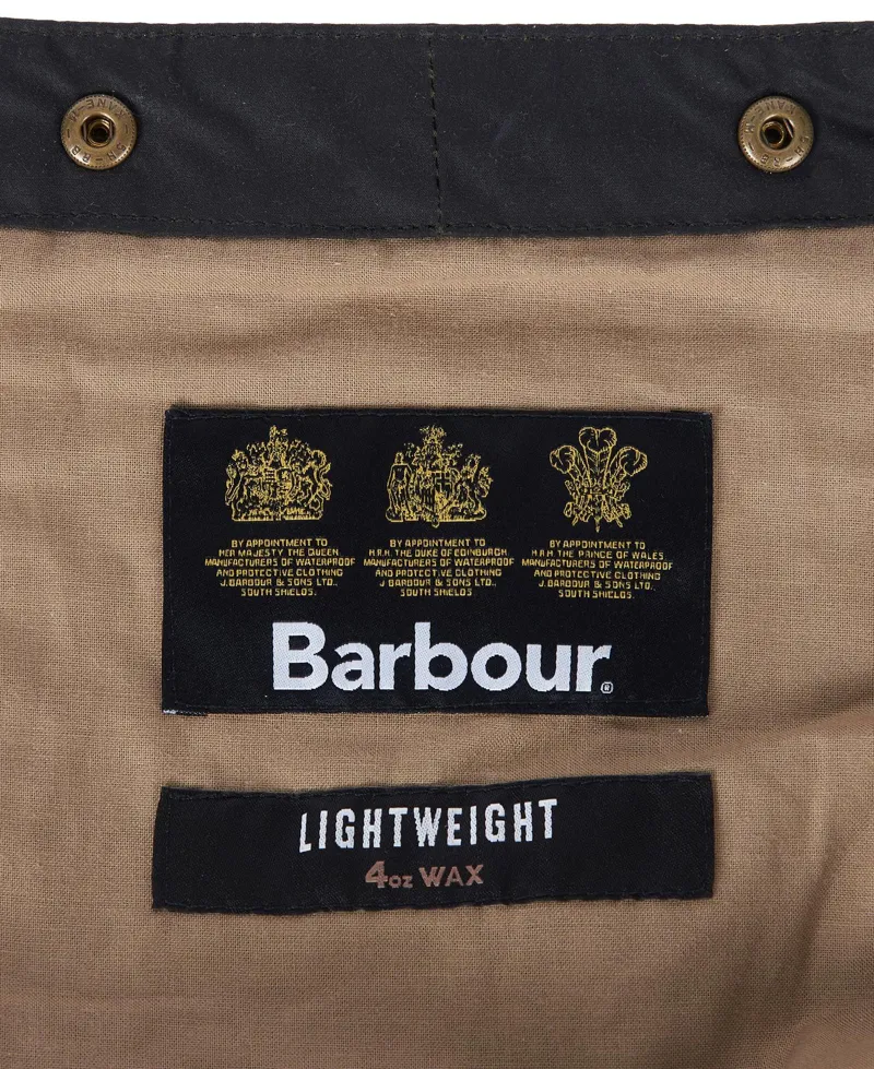 Barbour Lightweight Wax Hood Olive-3
